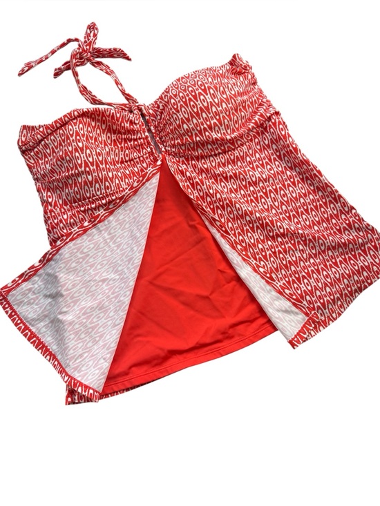 Jones New York Other - Jones New York Sport Red White Halter Tankini Swim Top Women’s 16 / XXL